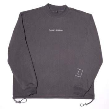 裏起毛スウェットプルオーバー / GRAY